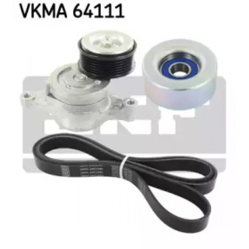 VKMA 64111 SKF Комплект доріжкового ремня